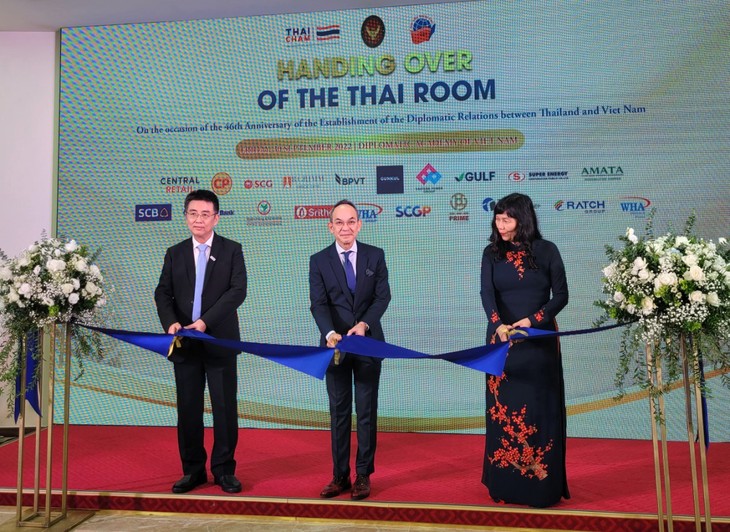 พิธีเปิด “Thairoom” ที่สถาบันการทูตเวียดนาม - ảnh 1