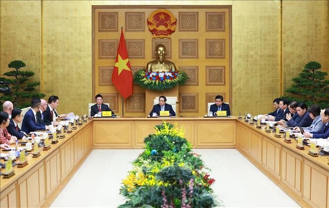 เวียดนามอำนวยความสะดวกให้แก่สถานประกอบการสหรัฐบนพื้นฐานของหลักการ “ผลประโยชน์ที่กลมกลืนและแบ่งปันความเสี่ยง”  - ảnh 1