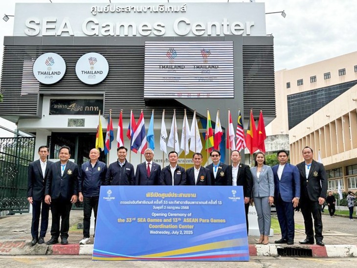 ไทยเปิดศูนย์ประสานงานการแข่งขันกีฬาซีเกมส์ ครั้งที่ 33 และกีฬาอาเซียนพาราเกมส์ ครั้งที่ 13   - ảnh 1
