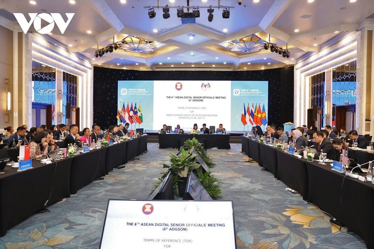 การประชุมเจ้าหน้าที่อาวุโสด้านดิจิทัลอาเซียนครั้งที่ 6 และการประชุมที่เกี่ยวข้อง - ảnh 1