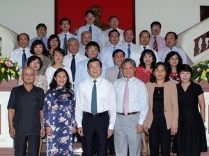 President Truong Tan Sang works with Party Affairs Committee of the Ministry of Justice - ảnh 1