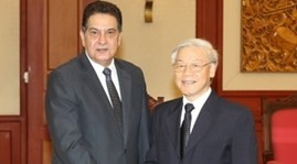 Party leader Nguyen Phu Trong receives Cuban Ambassador - ảnh 1