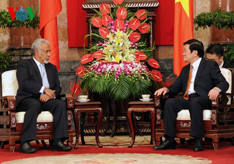 President Truong Tan Sang receives Timor Leste Prime Minister  - ảnh 1