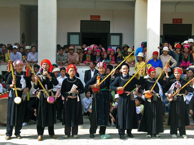 “Then” singing of the Tay in Binh Lieu - ảnh 1