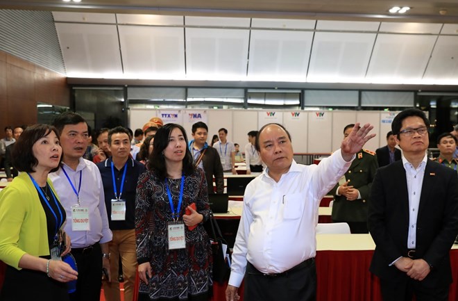 PM Nguyen Xuan Phuc chairs rehearsal for GMS-6, CLV-10 - ảnh 1