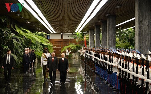 Vietnam, Cuba issue joint statement - ảnh 1