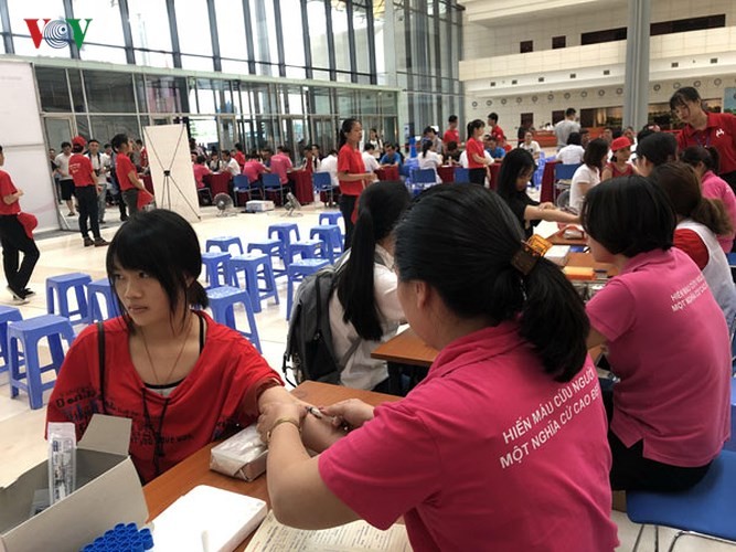 Blood donation festival held - ảnh 1