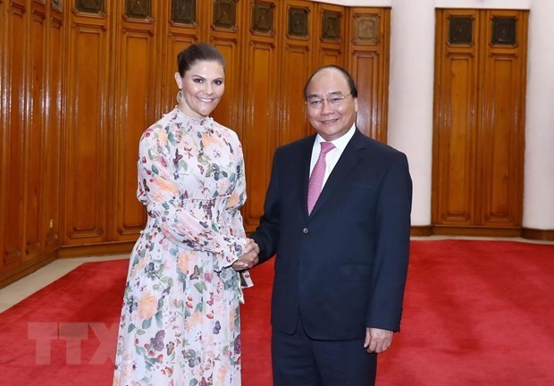 Government leader hosts Swedish Crown Princess - ảnh 1