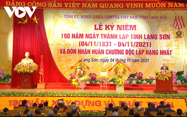 Lang Son province celebrates 190th founding anniversary - ảnh 1