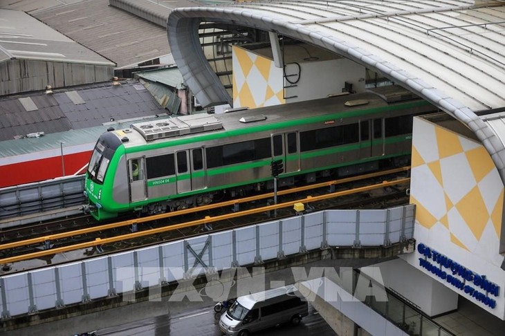 Cat Linh-Ha Dong metro line inaugurated Saturday - ảnh 1