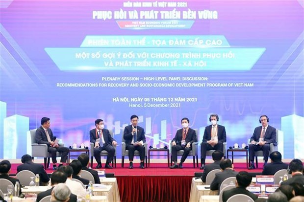 Vietnam Economic Forum 2021 opens - ảnh 1