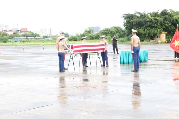 Remains of missing-in-action US servicemen repatriated - ảnh 1