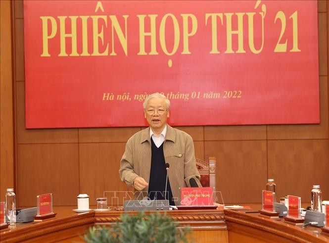 Party leader urges for fine-tuning power control institution to fight corruption - ảnh 1