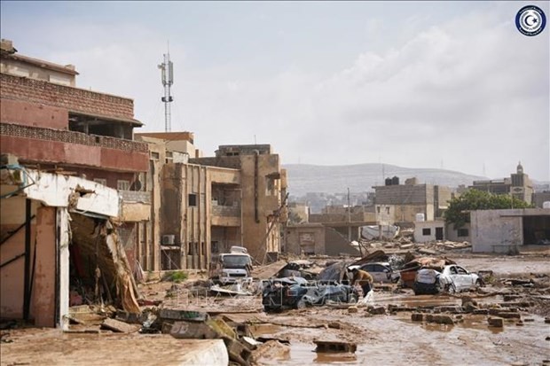 Vietnamese leaders condole Libya over storm damage - ảnh 1