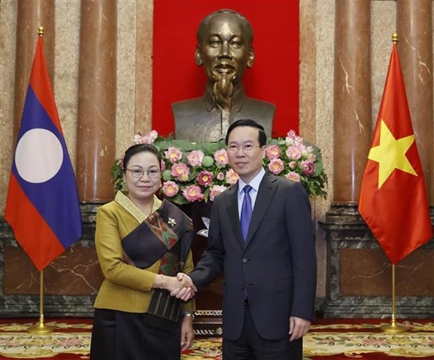 State leader welcomes new ambassadors of Venezuela, Laos - ảnh 2