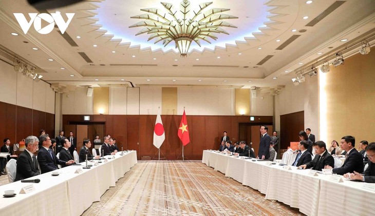 Vietnamese President receives leaders of Japanese prefectures - ảnh 1