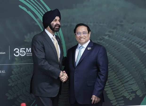 Vietnamese PM meets leaders of Cuba, WB, Sweden at COP28 - ảnh 2
