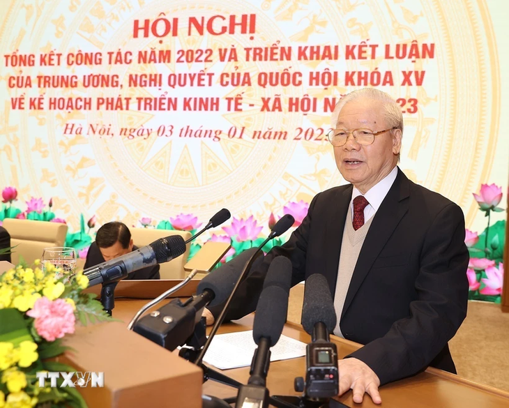 General Secretary Nguyen Phu Trong's mark on Vietnam's economic development - ảnh 1