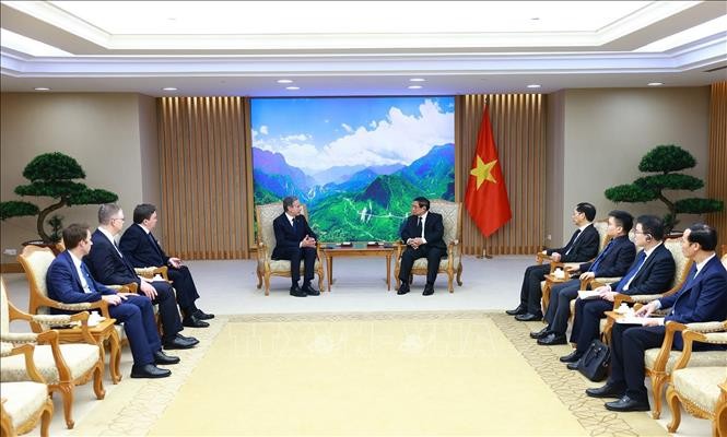 PM Pham Minh Chinh welcomes US Secretary of State Antony Blinken - ảnh 2