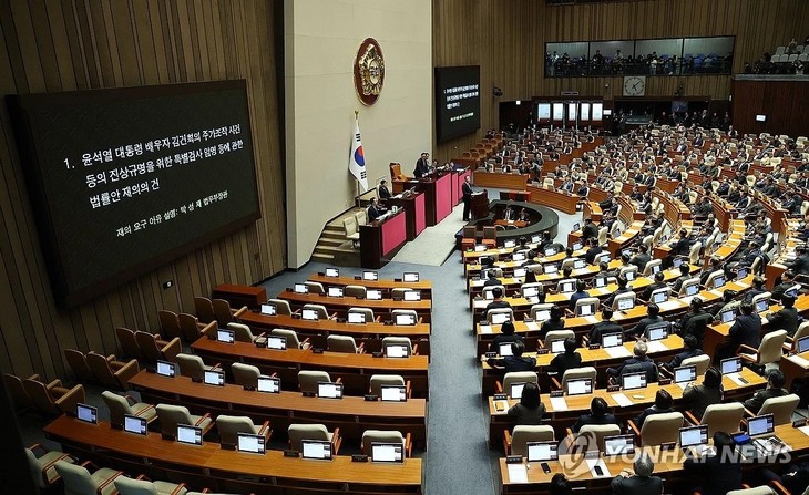 South Korea: Opposition fails in attempt to impeach President - ảnh 1