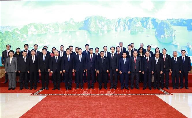 Vietnamese PM receives Party Secretary of China's Guangxi - ảnh 1