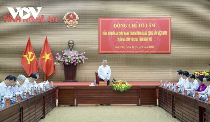 Party chief urges Nghe An to uphold innovation to boost local development - ảnh 2