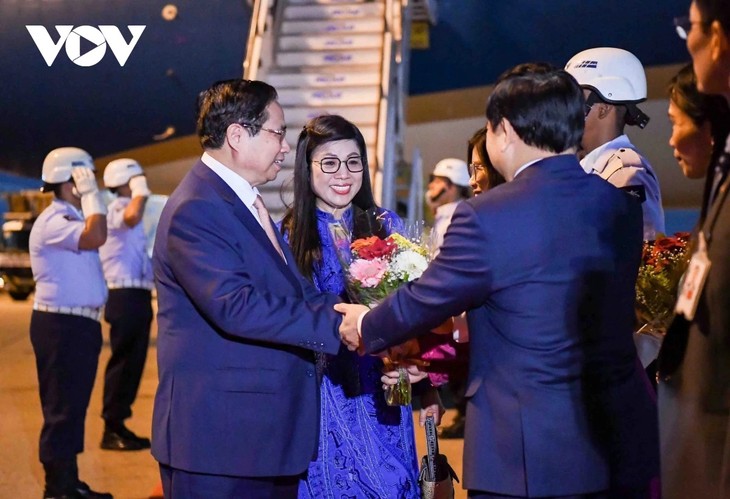 PM arrives in Rio de Janeiro for expanded BRICS summit, bilateral activities in Brazil - ảnh 2