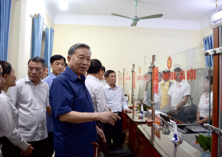Party chief: Apparatus restructuring aims to better serve the people - ảnh 1