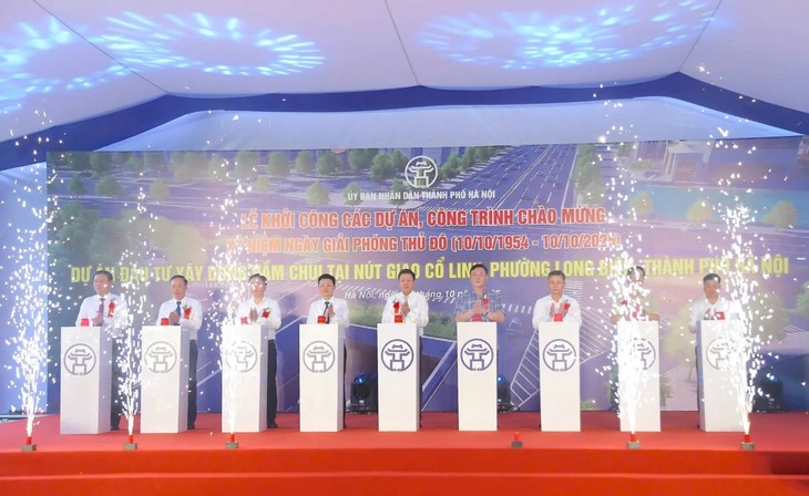 Hanoi breaks ground one of eight key projects marking 71st Liberation Day - ảnh 1
