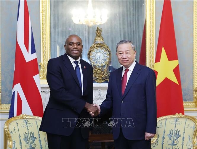 Party chief meets with UK Deputy Prime Minister in London - ảnh 1