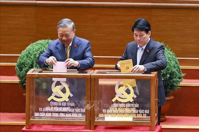 List of elected members of 14th Party Central Committee approved - ảnh 1