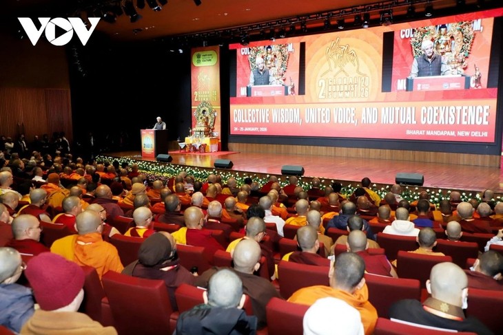 Vietnam attends 2nd Global Buddhist Summit in India - ảnh 1