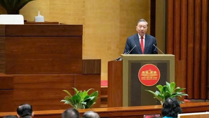 National conference convened to implement key Politburo resolutions on promoting national strength - ảnh 1