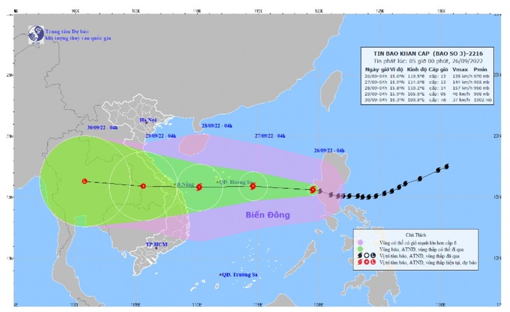 Các tỉnh miền Trung gấp rút ứng phó với bão Noru - ảnh 1