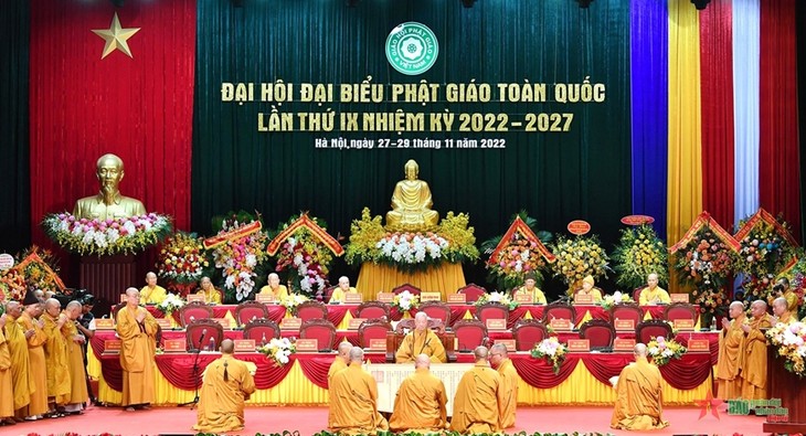 Bế mạc Đại hội đại biểu Phật giáo toàn quốc lần thứ IX - ảnh 1