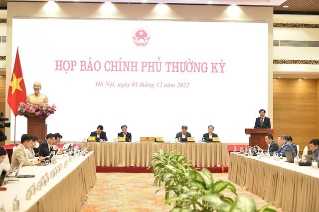 Họp báo Chính phủ: Doanh nghiệp phải ưu tiên mọi nguồn lực để thực hiện cam kết về trái phiếu - ảnh 1