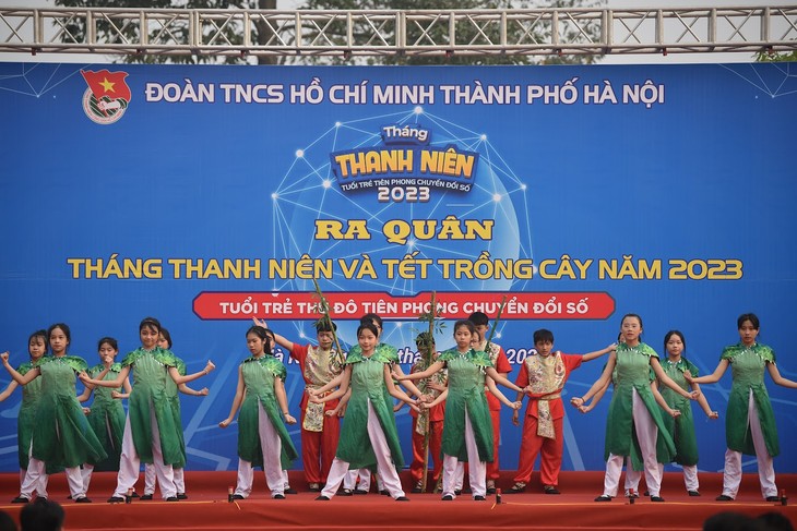 Tuổi trẻ thủ đô ra quân tháng Thanh niên và tết trồng cây năm 2023 - ảnh 2