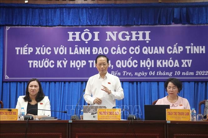 各地选民向国会提出多项建议意见 - ảnh 1