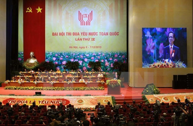 Ninth National Patriotic Emulation Congress opens in Hanoi - ảnh 1