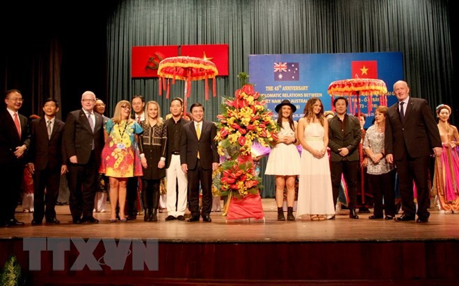 Vietnam-Australia diplomatic ties marked in HCM City - ảnh 1