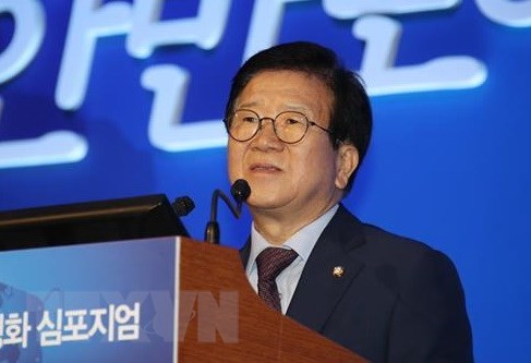 RoK National Assembly Speaker starts visit to Vietnam - ảnh 1