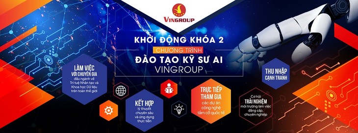 Vingroup launches AI engineers’ training program  - ảnh 1