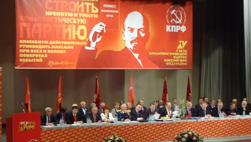 Inaugurado XV Congreso del Partido Comunista Ruso - ảnh 1