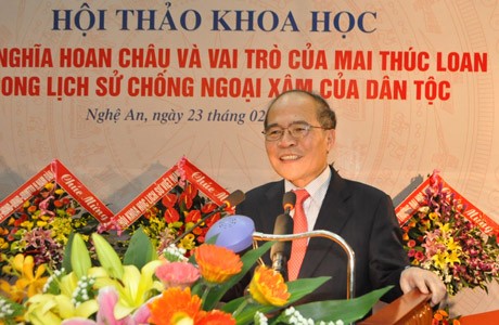 Presidente parlamentario visita Ha Tinh - ảnh 1