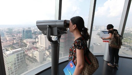 Torre Bitexco, símbolo de prosperidad y dinamismo de Ciudad Ho Chi Minh - ảnh 3