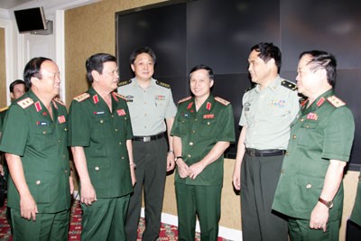 Fomentan cooperación militar entre Vietnam y China - ảnh 1