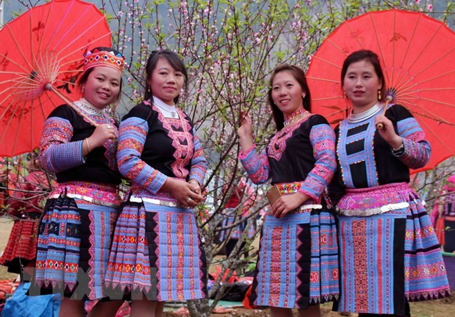 Celebrado por primera vez Festival de Flores de Melocotón en Son La - ảnh 1