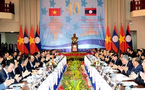 Sesiona la 40 reunión del Comité Intergubernamental Vietnam-Laos - ảnh 1