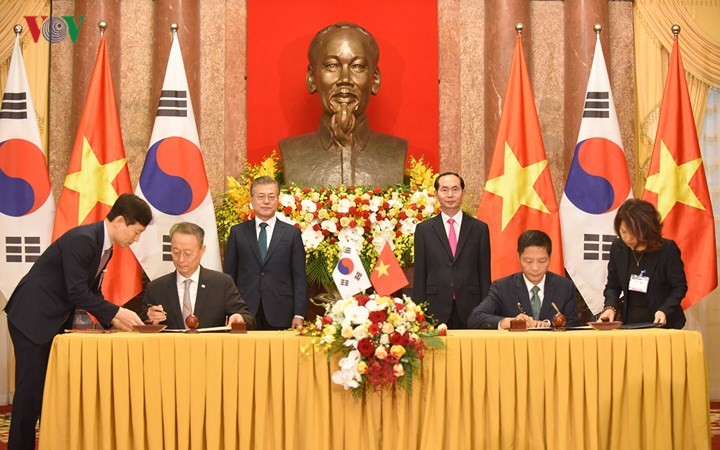 Declaración Conjunta Vietnam-Corea del Sur avanza hacia el  futuro - ảnh 1