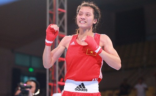 Nguyen Thi Tam, una prometedora joven boxeadora vietnamita - ảnh 1